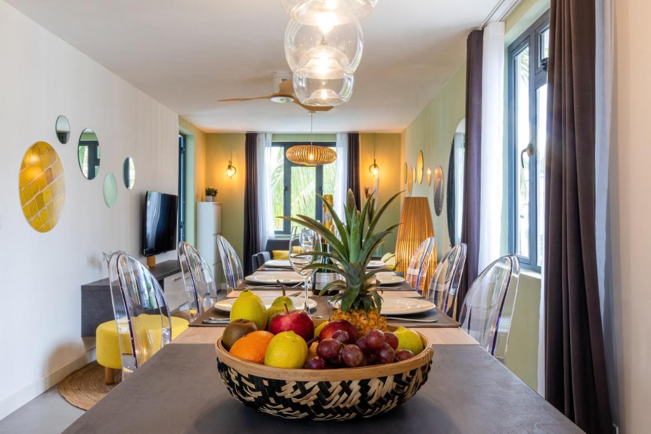 Les Cerisiers Beach Residence, Cosy And Modern 3 Bedroom Apartment Located 50 Metres From The Beach And From All Amenities And Restaurants On The Coastal Road Flic-en-Flacq 外观 照片